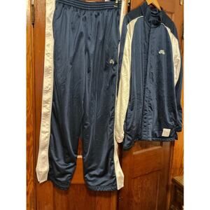 Nike AIR sports suit pants, jacket blue- white size XXL